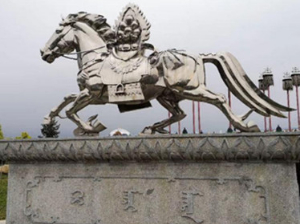 不锈钢动物雕塑马